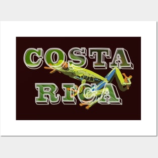 Costa Rica Treefrog Travel Design Posters and Art